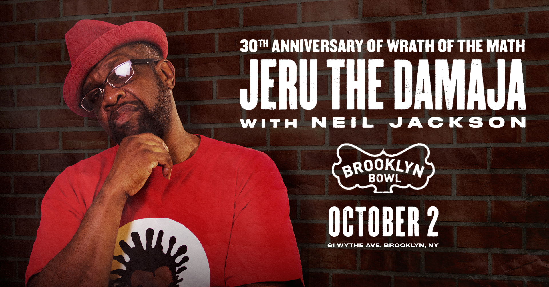 Jeru The Damaja - 30th Anniversary of Wrath of the Math