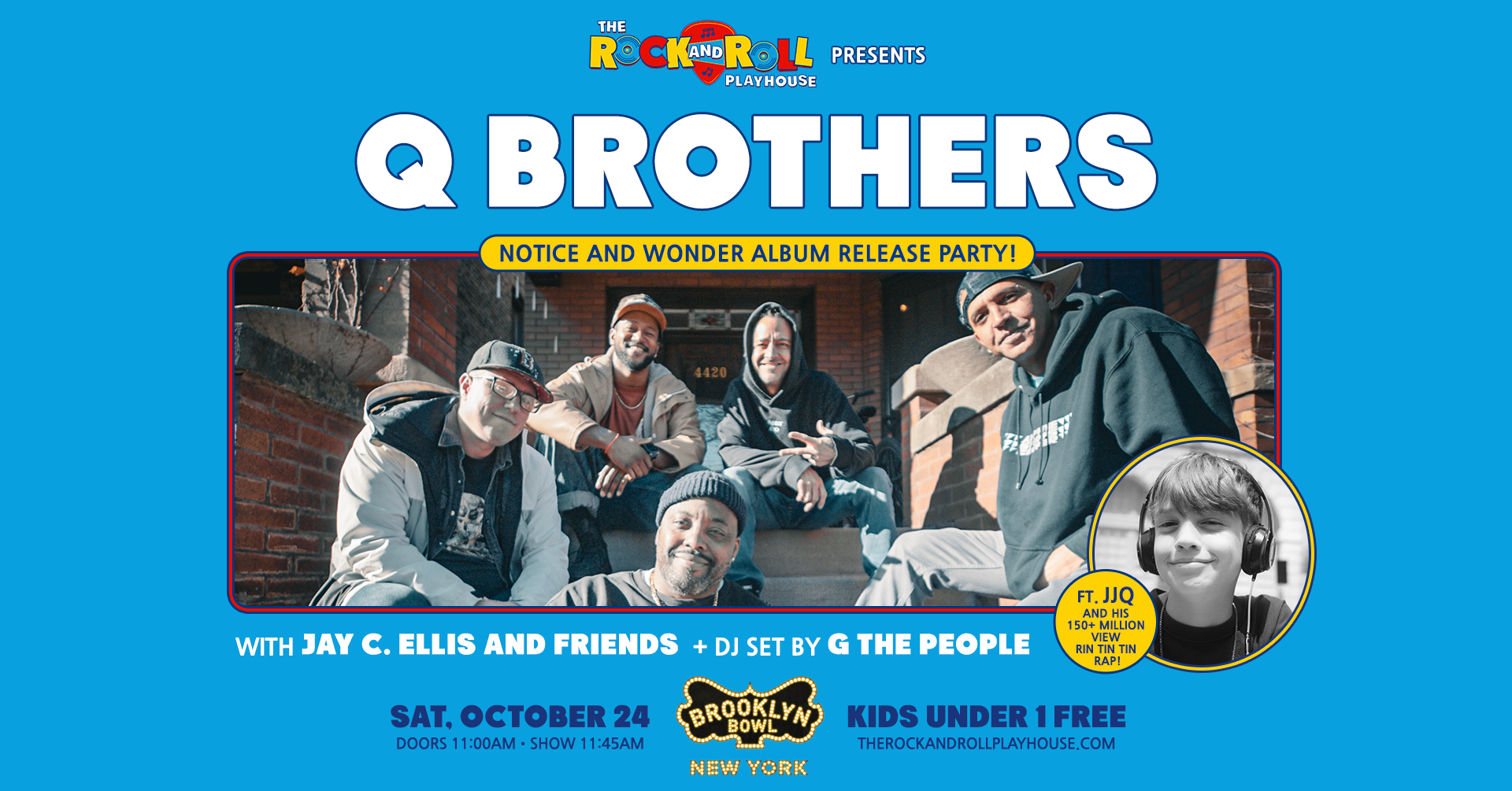 More Info for The Q Brothers (Hip Hop for Families!)